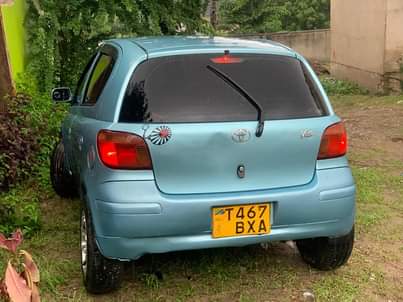 A picture of TOYOTA VITZ OLD ENGINE SAFI GEARBOX SAFI FULL AC FULL