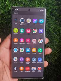 A picture of SAMSUNG NOTE10 5G 512GB ROM 12GB RAM