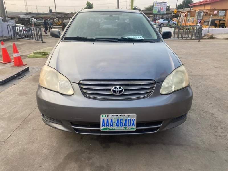A picture of Toks standard 2004 Toyota Corolla Few months used Pure first
