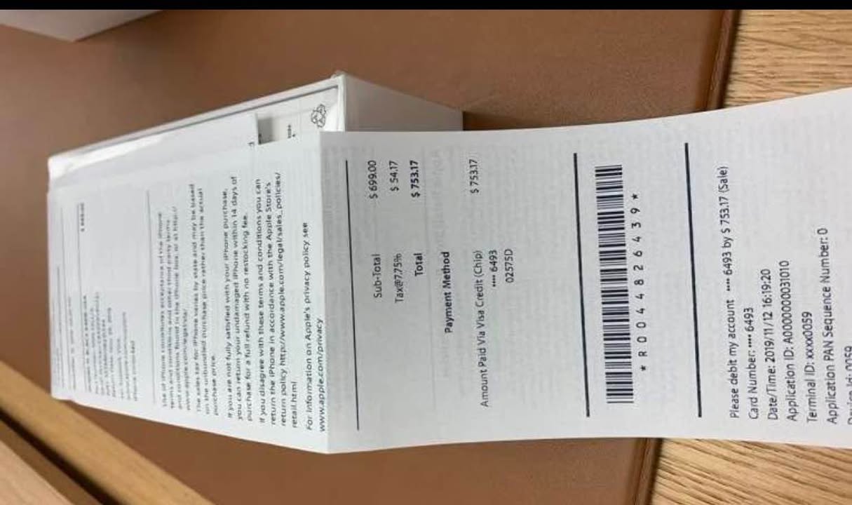A picture of iPhone11 Promax