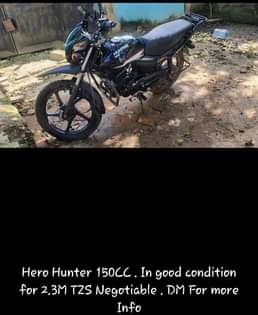 A picture of Hero Hunter 150cc