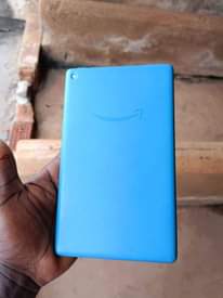 A picture of Amazon fire tablet
