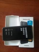 A picture of Samsung A14 gb64 ram4 mpyaa full box