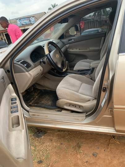 A picture of Super Clean Nigerian Used Toyota Camry 2003 Repainted Clean Fabric