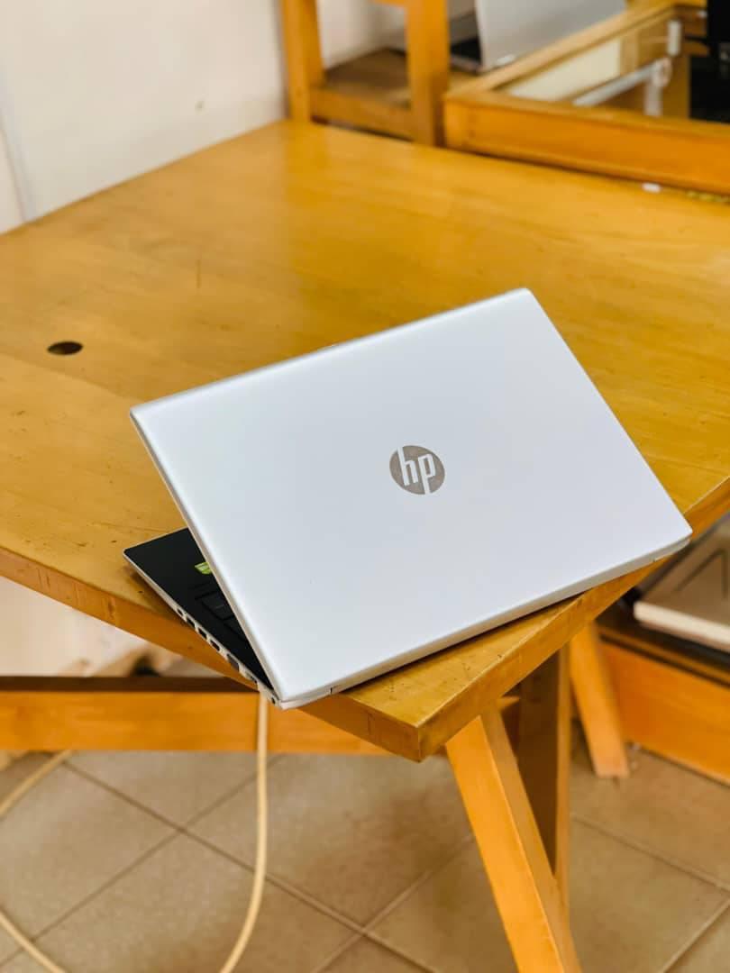 A picture of Hp ProBook i7 8GB RAM 256SSD dedicated graphics GTX 10th