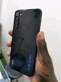 A picture of Redmi note 8. 64gb 4gbram clear cameras and strong battery.