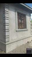 A picture of Modern finishing and painting on houses and buildings at a