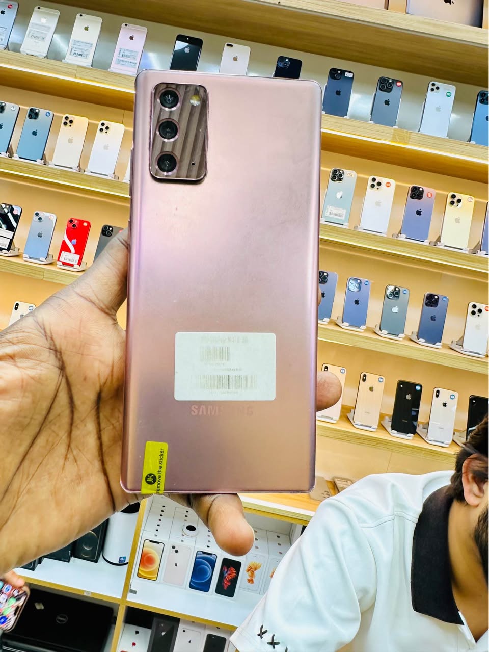 A picture of Samsung galaxy Note 20 5G