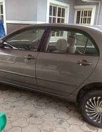 A picture of Toyota corolla 2007 2008 Model 100 First body paint Colour