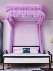 A picture of WALL MOUNTED ROUND MOSQUITO NETS AND CEILING MOUNTED MOSQUITO NETS