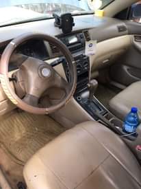 A picture of Toyota corolla