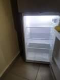 A picture of Smartec double door fridge and its fridge guard