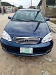 A picture of Toyota Corolla 2007 model buy Nd drive location Lagos going