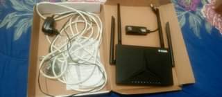 A picture of D LINK Router on sale