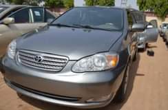 A picture of Toyota Corolla leather interior In good running condition factory fitted