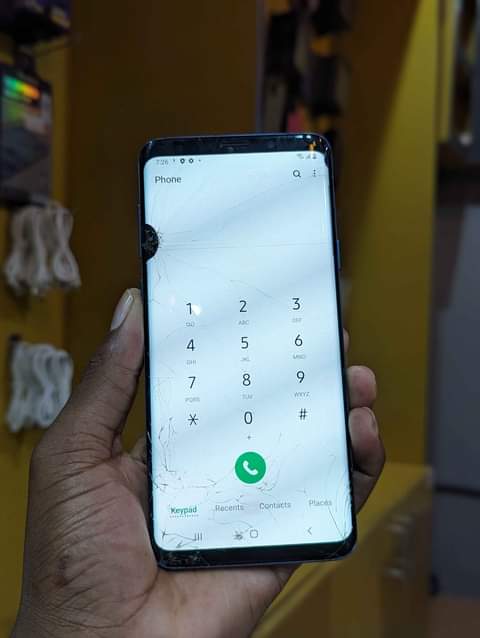 A picture of Samsung Galaxy S9 plus