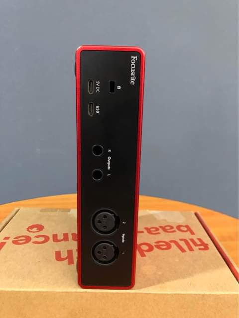 A picture of Focusrite Scarlett 2i2 4th gen Aufio Interface
