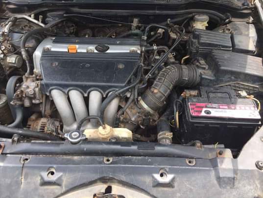 A picture of another hot distress EOD untampered engine and gear AC freeze