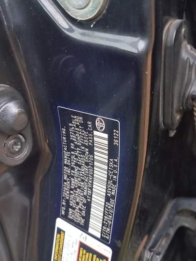 A picture of Distress tokunbo 2015 Toyota Camry Everything intact Buy and enjoy