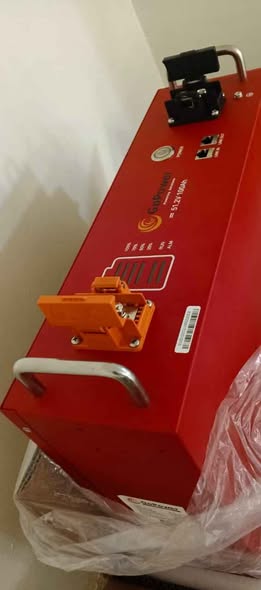 A picture of 5kw deep cycle go power lithium batteries