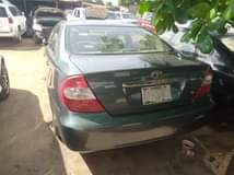 A picture of Toyota Camry 2004 Partly first body only bumper has been