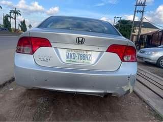 A picture of Very neat Nigeria used Honda Civic 2008 model working perfectly.