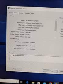 A picture of HP desktop