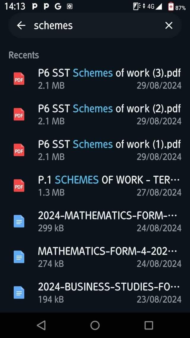 A picture of Schemes of work notes mock papers new circulum books by