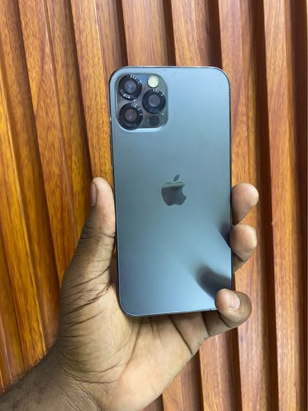 A picture of iPhone 12 Pro Storage 128GB Price 585 000 Top Up