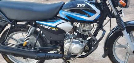 A picture of TVS STAR 125HLX KALI SANA FULL DOCUMENTS 1600000 PIG CM