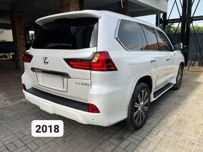 A picture of  Kelly Automobiles TOKUNBO LEXUS LX570 YEARS 2018 PRICE 110m