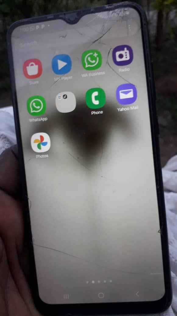 A picture of Samsung galaxy phone ao4e for sale