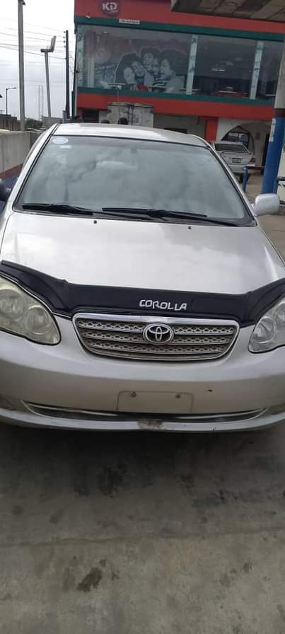 A picture of A very sound and clean Corolla 03 with everything working