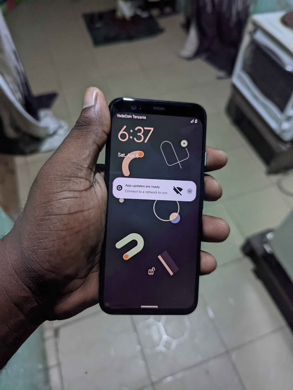 A picture of Google pixel 4