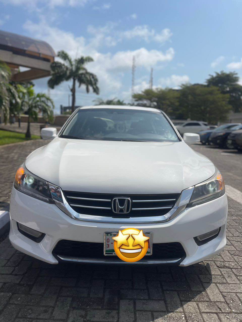 A picture of Just arrived Toks.. 2013 Honda accord. Sport edition. V6 powered.