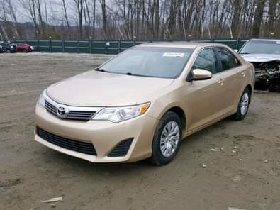A picture of CUSTOM AUCTIONING TOYOTA CAMRY 2012 model Nigeria Customs Service NCS