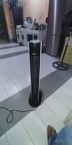 A picture of TOWER FAN Zinatoa baridi NZURI sana Pia zina HEATER kwa