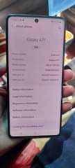 A picture of Samsung Galaxy A71 K750 my private use phone urgent sale.