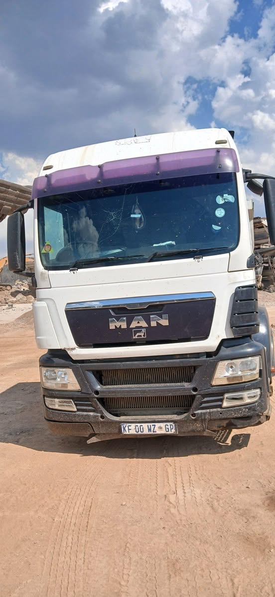 man truck