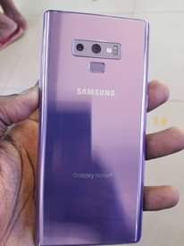 A picture of Samsung Galaxy Note 9