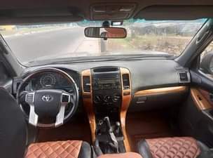 A picture of Toyota Prado 2007 upgrade to 2022. Very sharp everything works