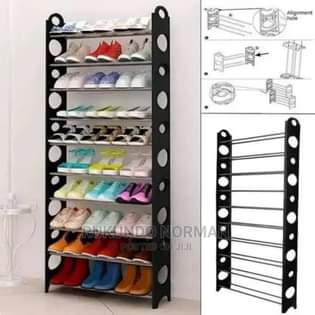 A picture of Shoe racks 100000ugx