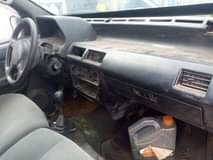 A picture of Nigerian used Hijet mini bus