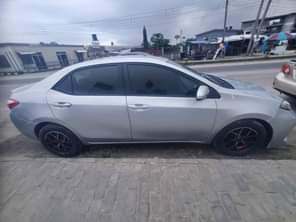 A picture of 2014 Toyota corolla Belgium grade facelifted to 2017 everything working