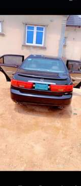A picture of Now am at lagos from osun state with this Honda