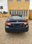A picture of TOYOTA COROLLA 2013 MODEL
