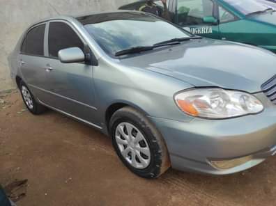 A picture of BELGIUM STANDARD TOYOTA COROLLA LE 2003 MODEL GOING FOR 4