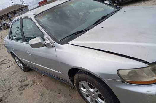 A picture of Honda Accord baby boy 2003 model going for 1.3M Engine