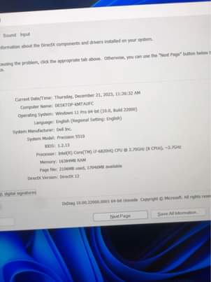 A picture of DELL PRECISION 5510