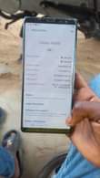 A picture of Samsung note 8